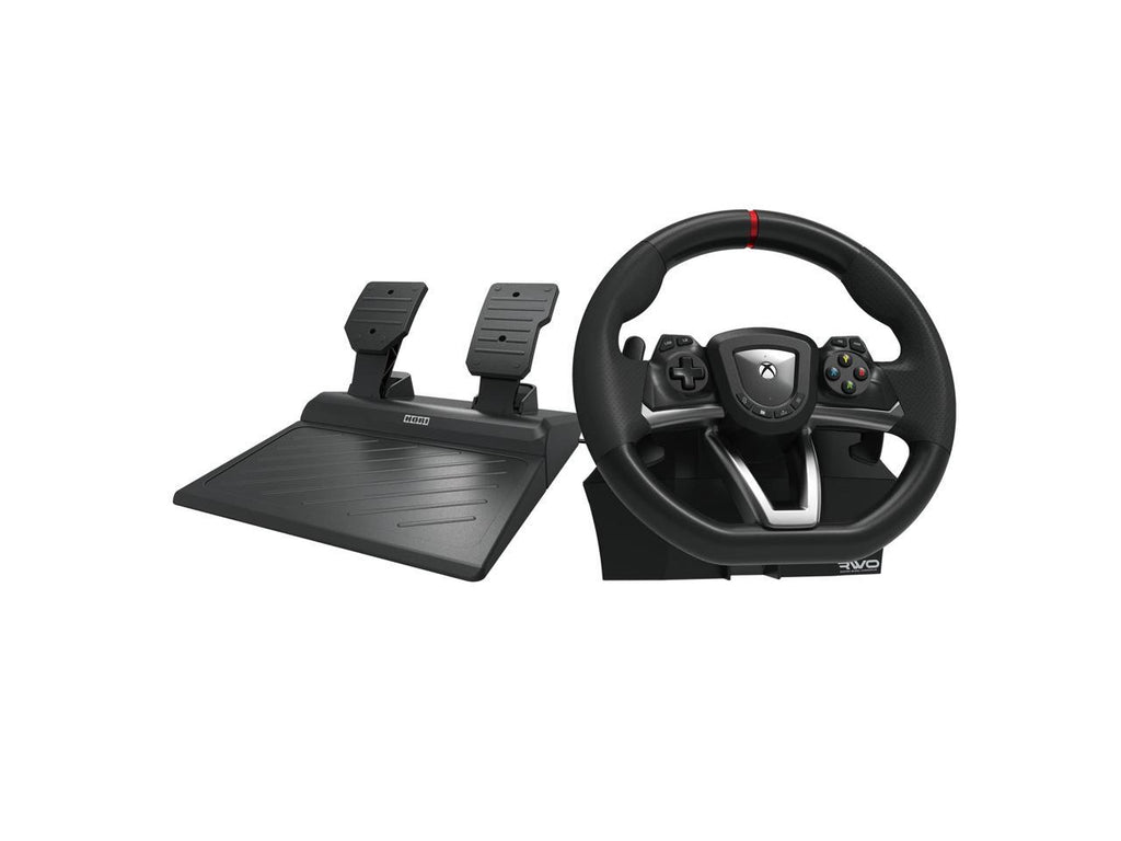 Restored  - Black, Xbox Series X/S and Multi-Platform, Overdrive, Wired Video Game Racing Wheel